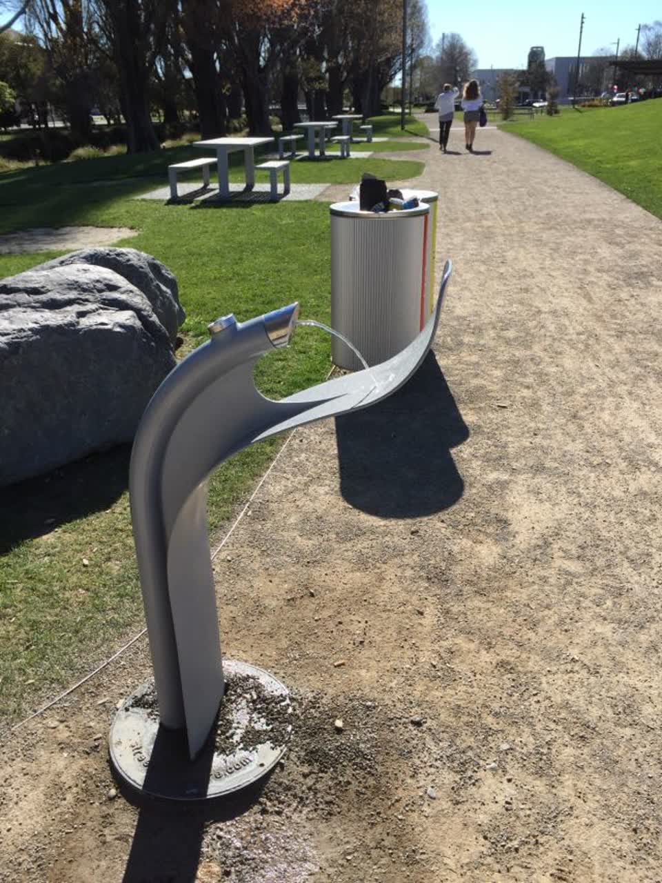 The photograph attached to this parks report