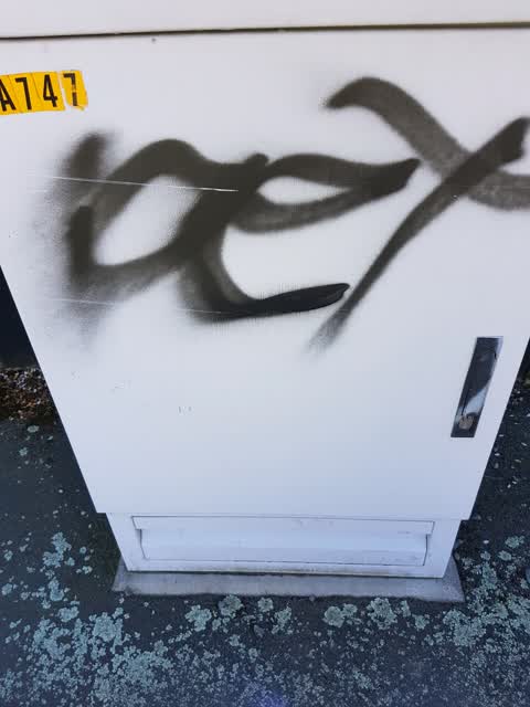 Graffiti, a report photo