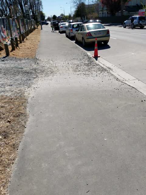 Roading/Streets, a report photo
