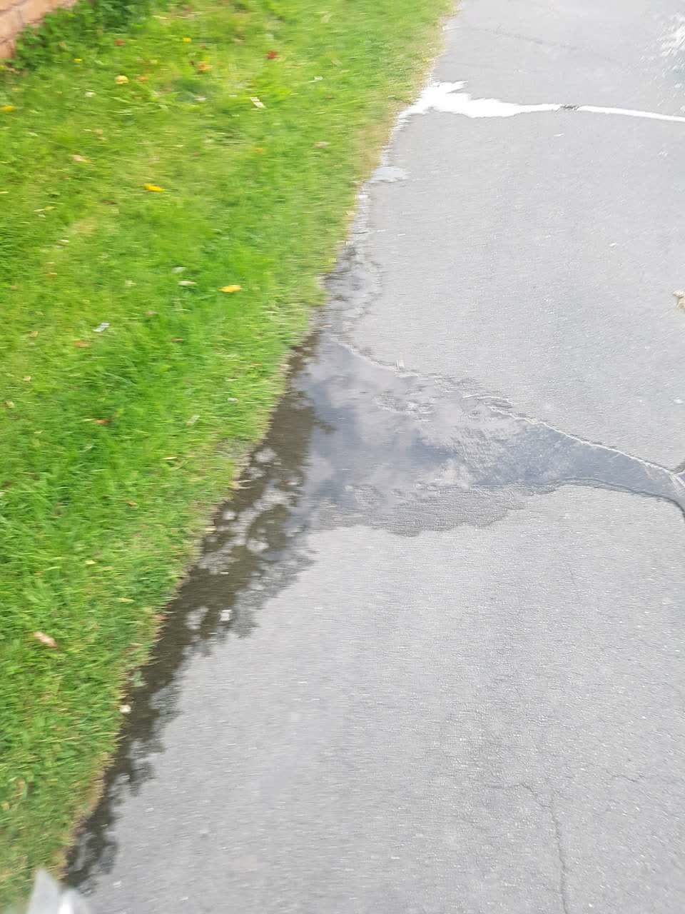 The photograph attached to this water supply report
