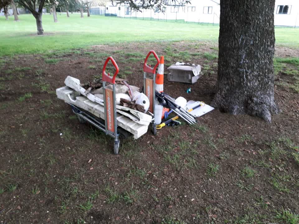 The photograph attached to this parks report