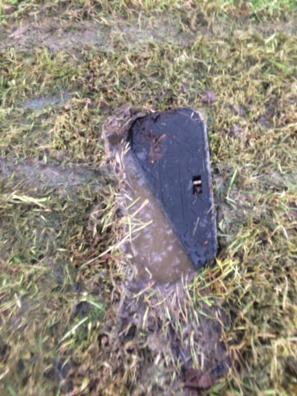 The photograph attached to this water supply report