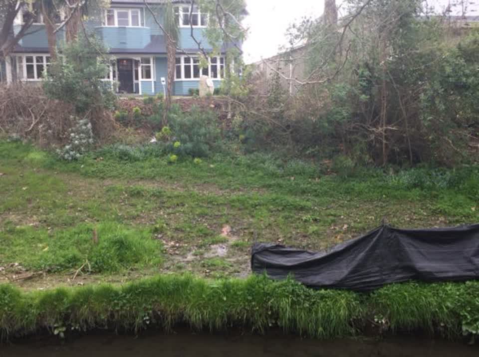 The photograph attached to this wastewater/stormwater report