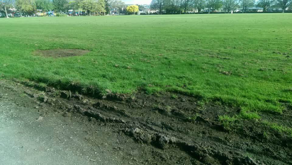 The photograph attached to this parks report