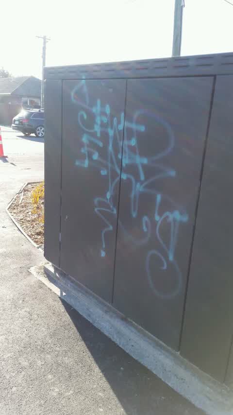 Graffiti, a report photo