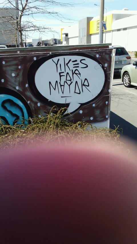 Graffiti, a report photo