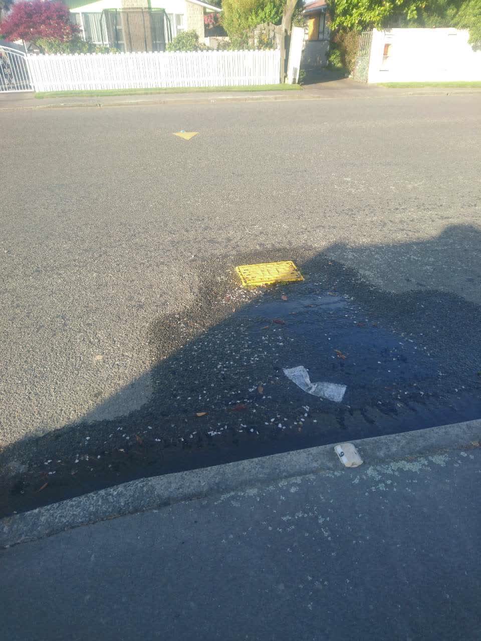 The photograph attached to this water supply report