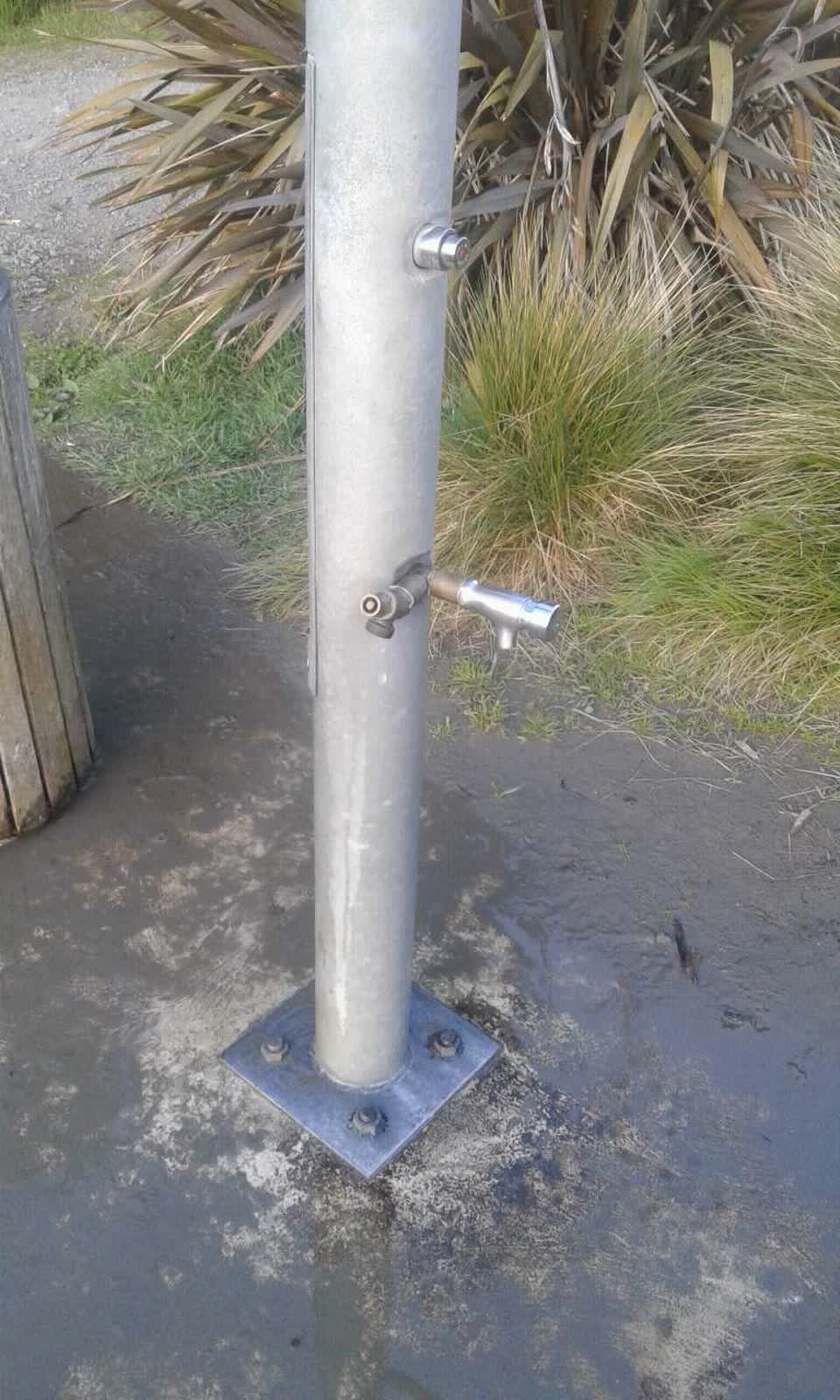 The photograph attached to this water supply report