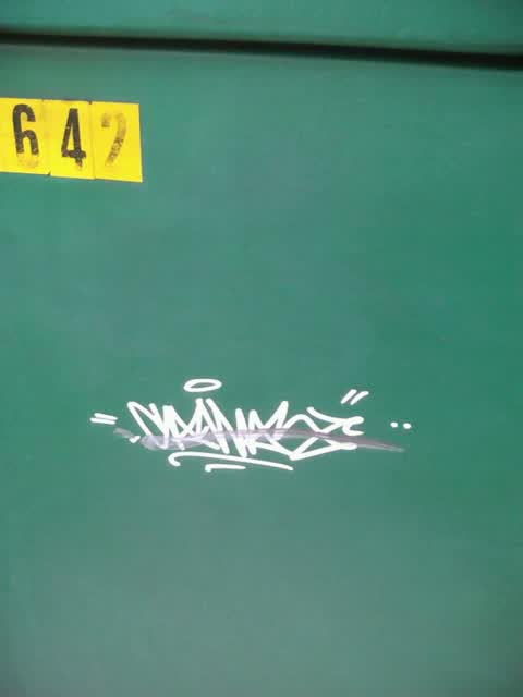 Graffiti, a report photo