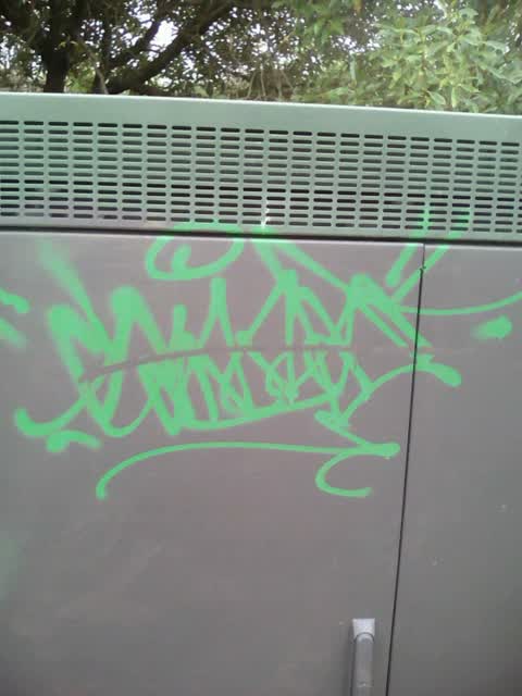 Graffiti, a report photo
