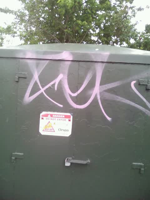 Graffiti, a report photo