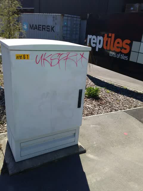 Graffiti, a report photo
