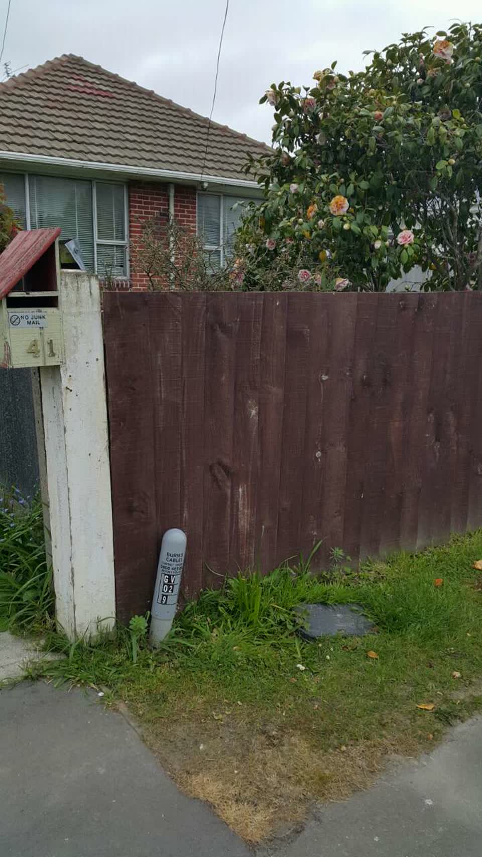 The photograph attached to this water supply report