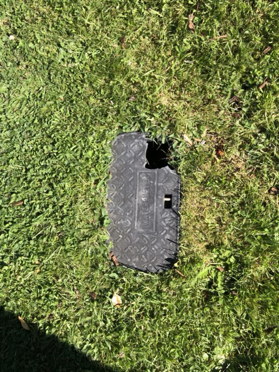 The photograph attached to this wastewater/stormwater report