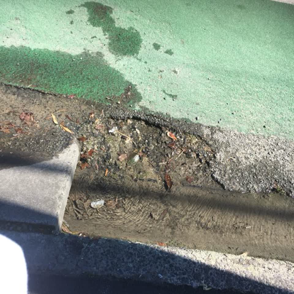 The photograph attached to this water supply report
