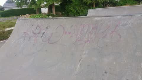 Graffiti, a report photo