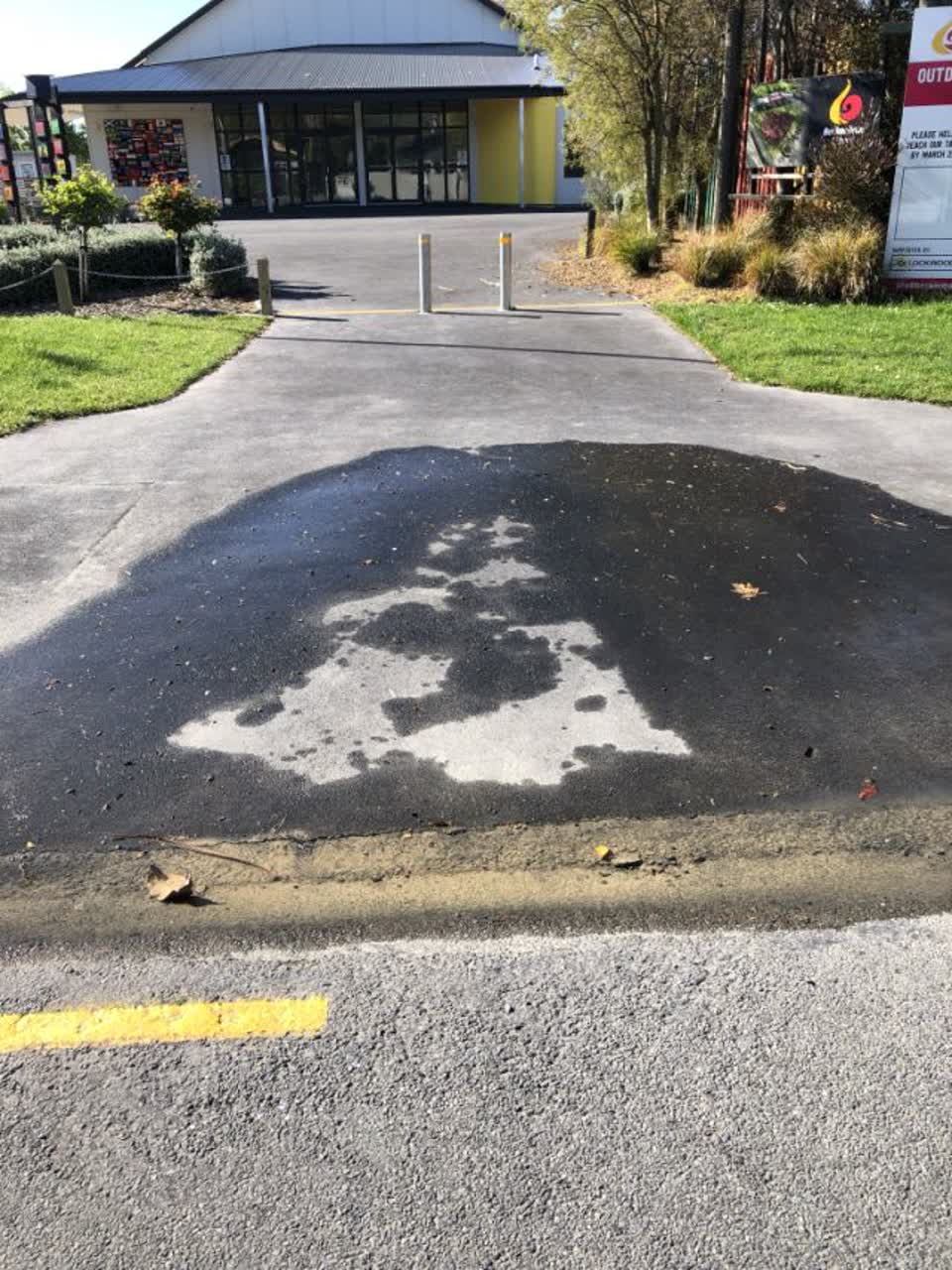 The photograph attached to this water supply report