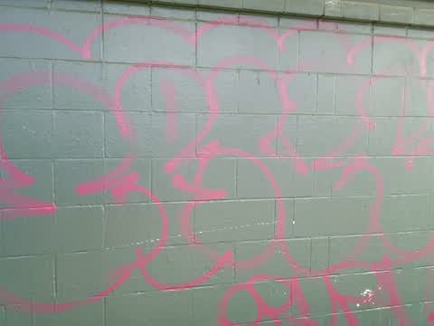 Graffiti, a report photo