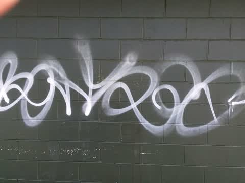 Graffiti, a report photo