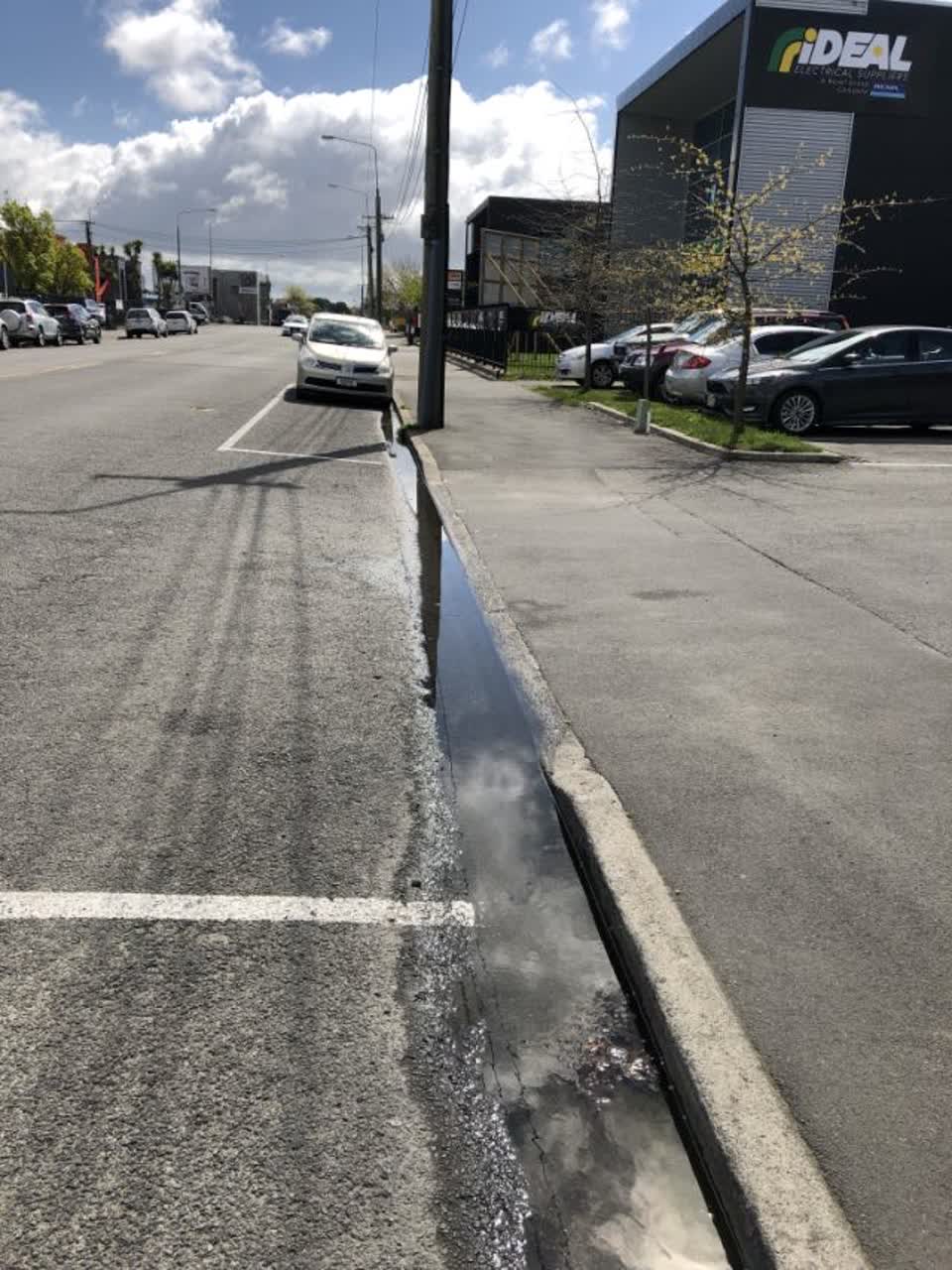 The photograph attached to this water supply report