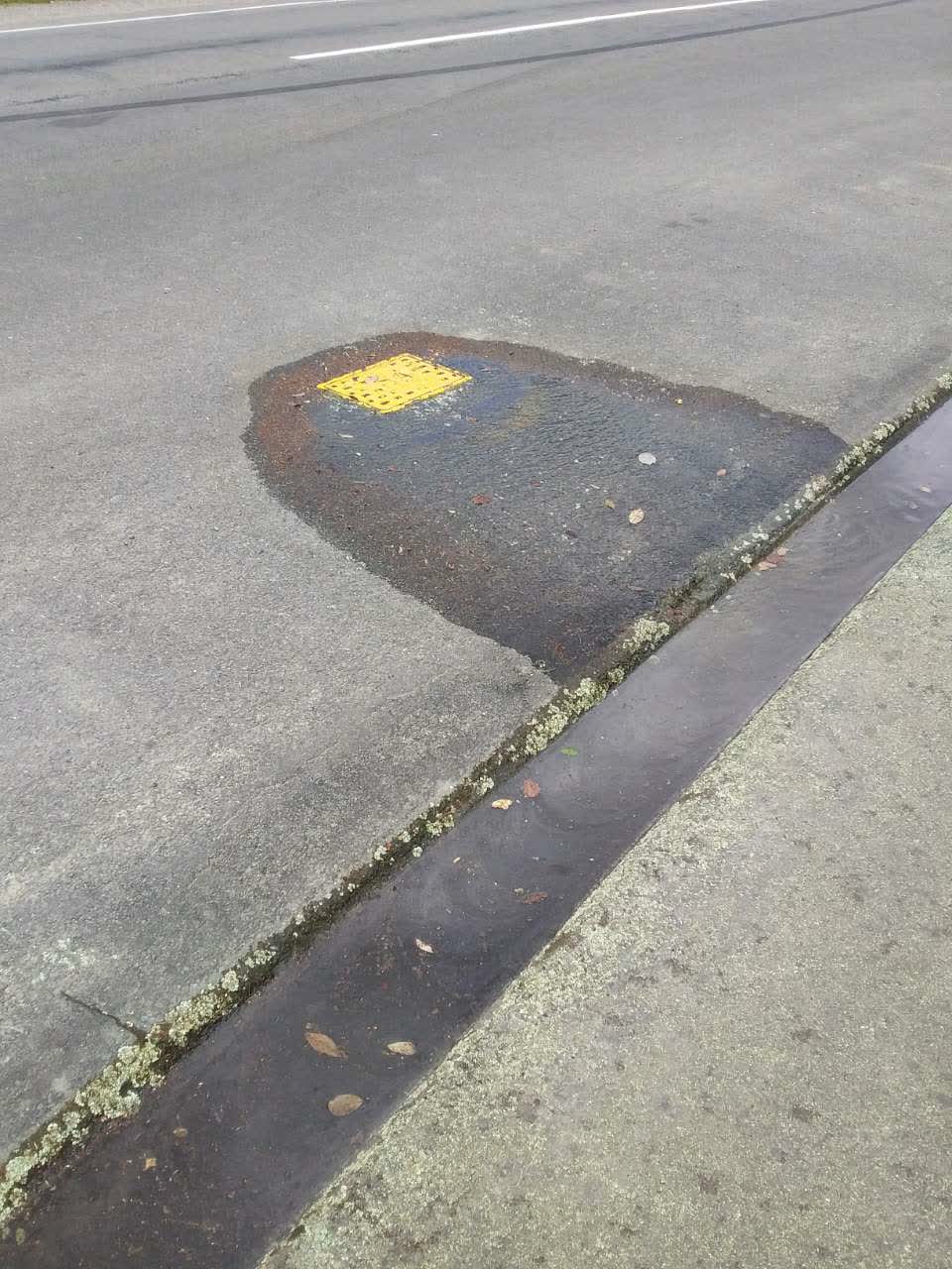The photograph attached to this water supply report