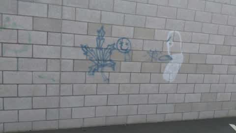 Graffiti, a report photo