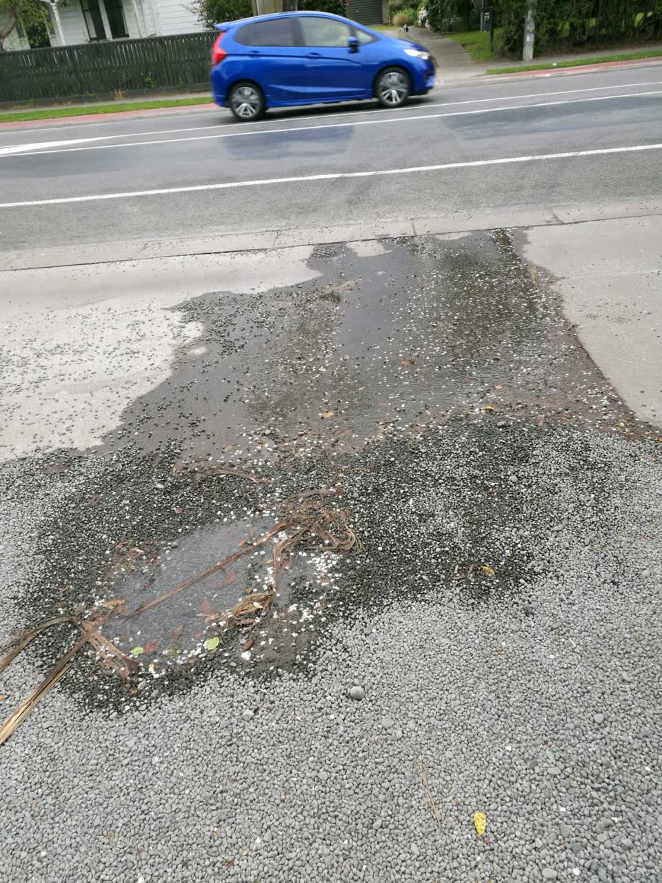 The photograph attached to this water supply report