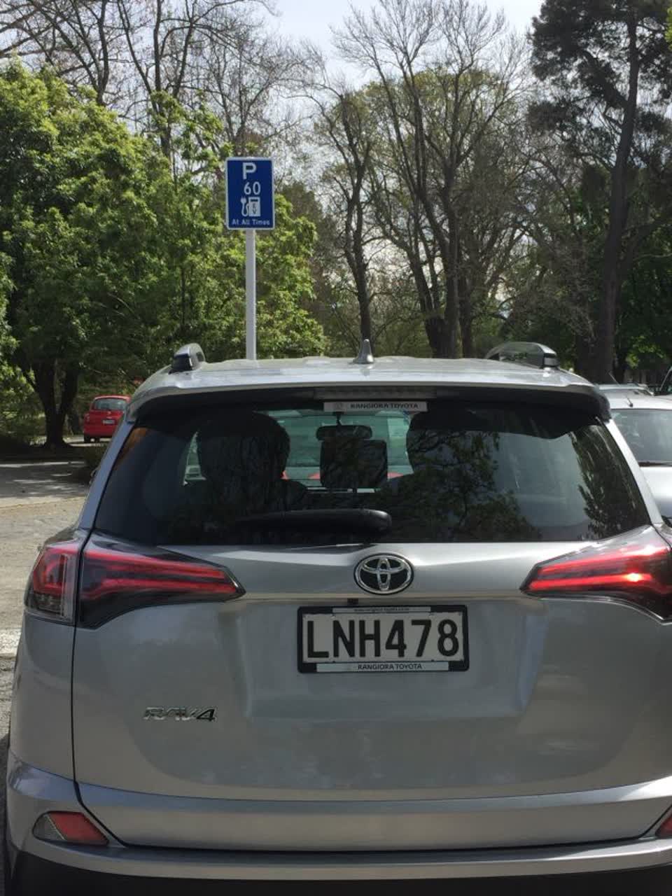 The photograph attached to this parks report