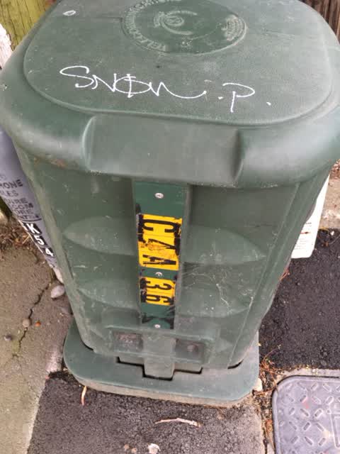 Graffiti, a report photo
