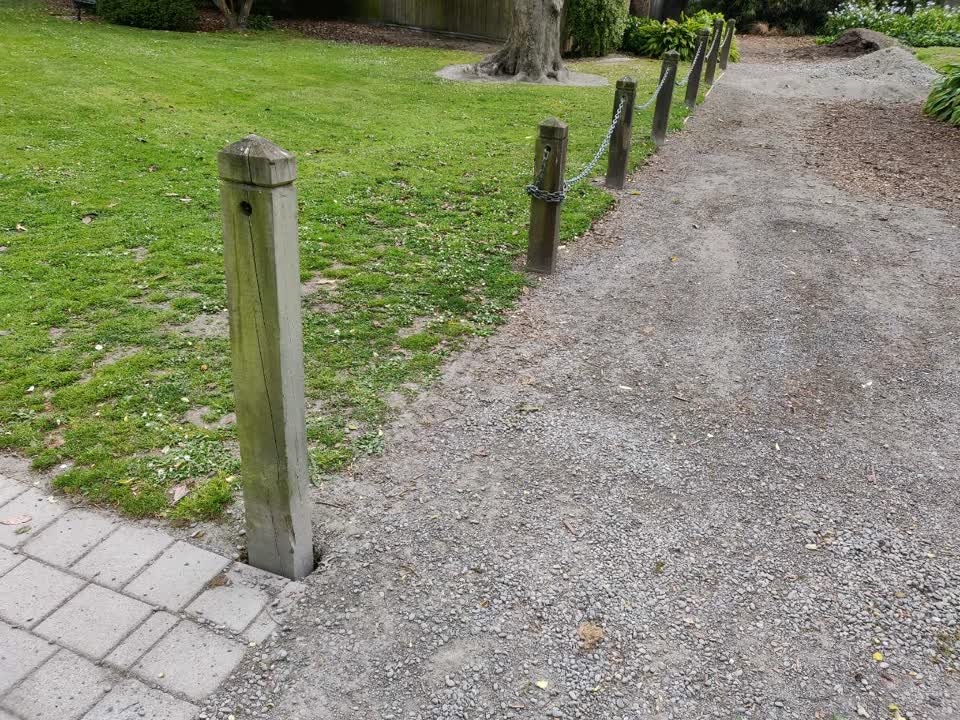 The photograph attached to this parks report