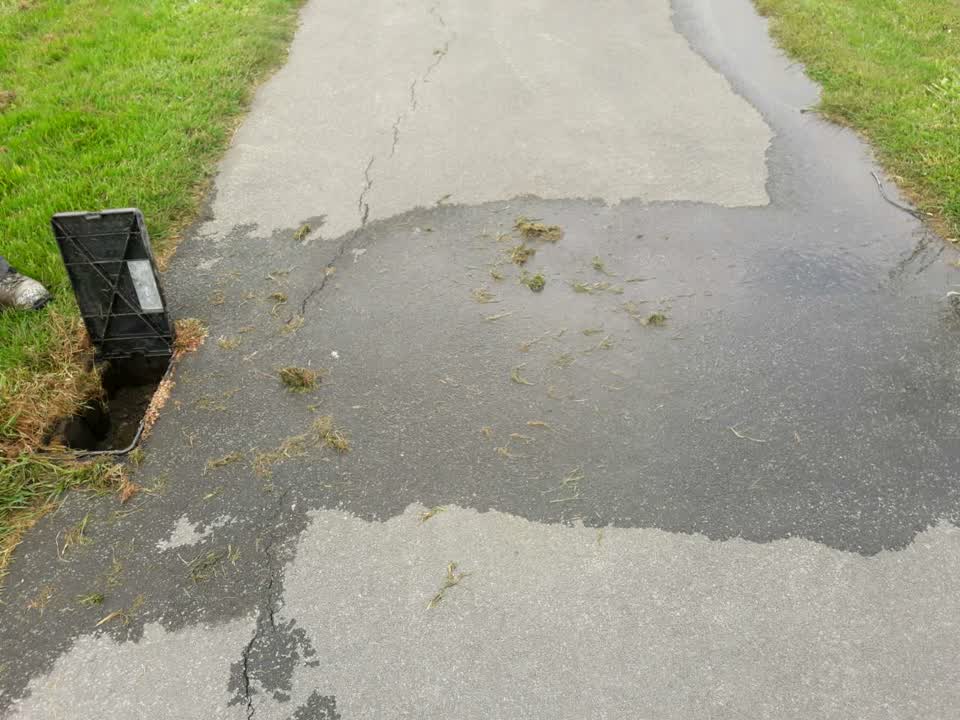 The photograph attached to this water supply report