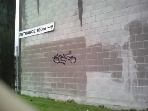 Graffiti, a report photo