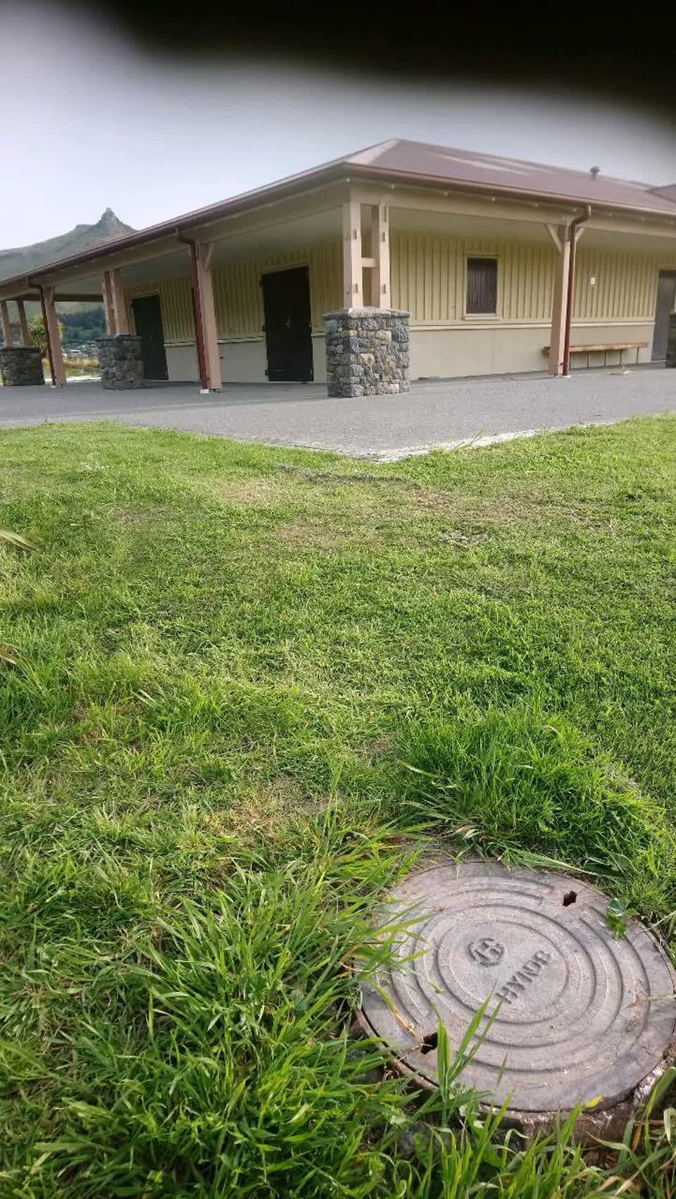 The photograph attached to this wastewater/stormwater report