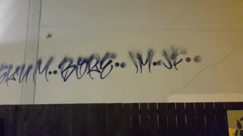 Graffiti, a report photo