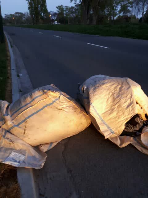 Rubbish/Recycling, a report photo