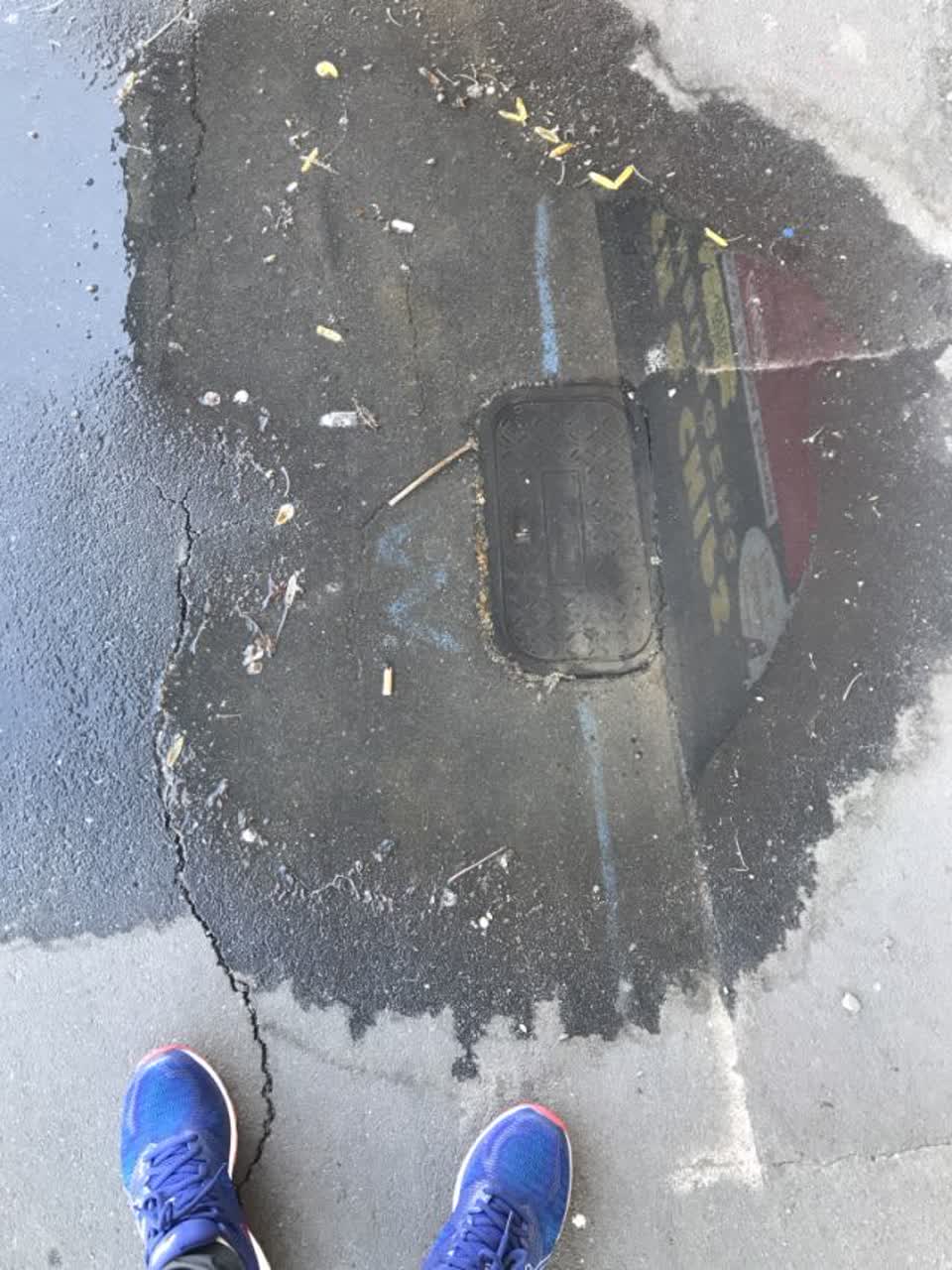 The photograph attached to this water supply report