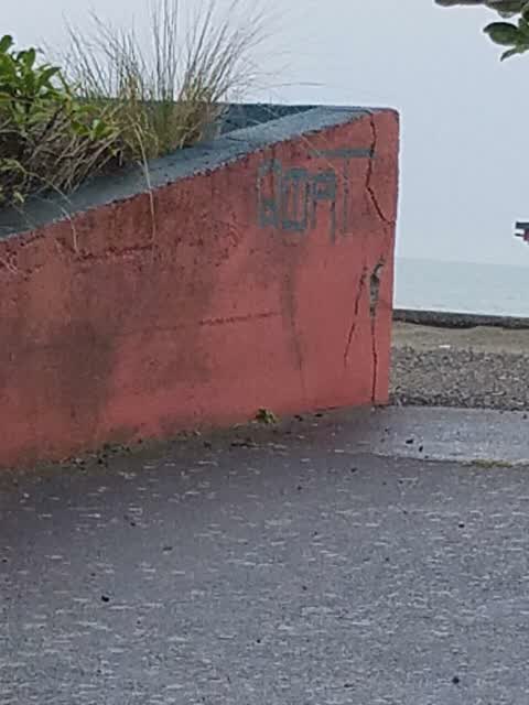 Graffiti, a report photo
