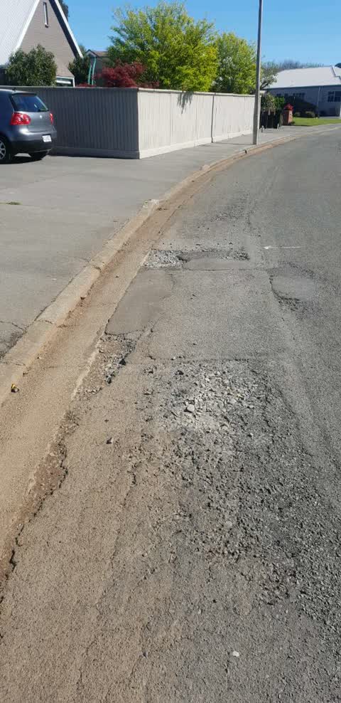 Roading/Streets, a report photo