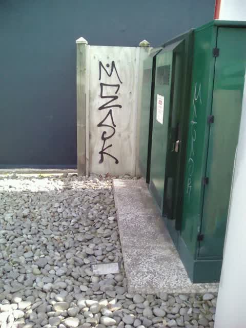 Graffiti, a report photo