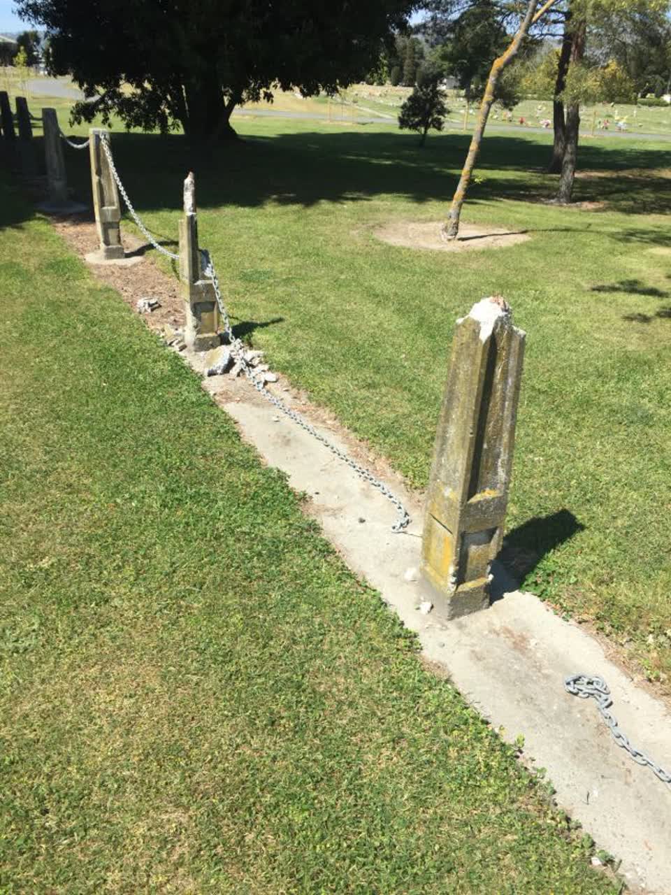 The photograph attached to this parks report