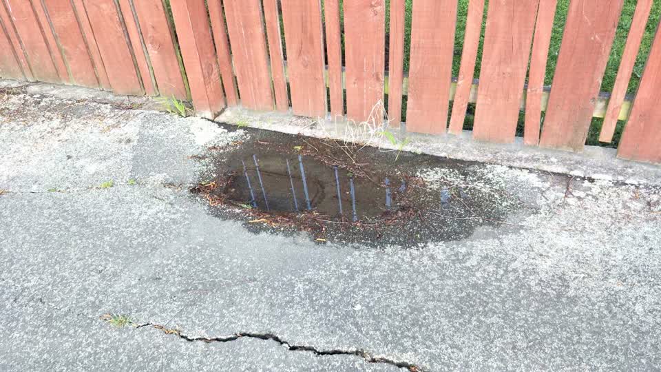 The photograph attached to this water supply report