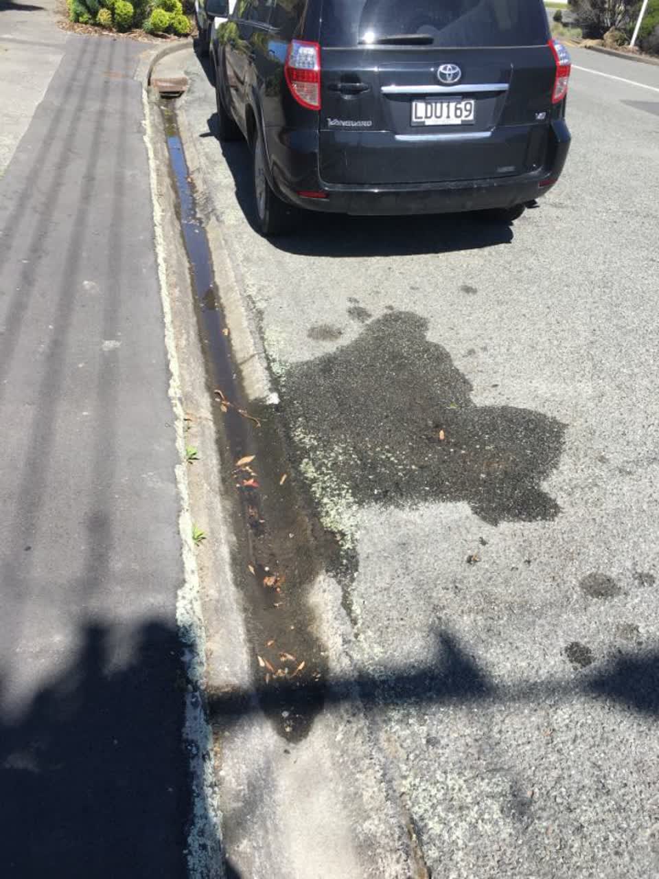 The photograph attached to this water supply report