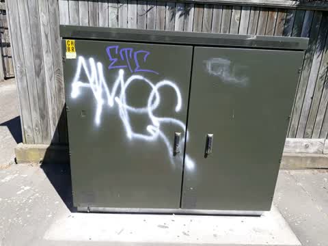 Graffiti, a report photo