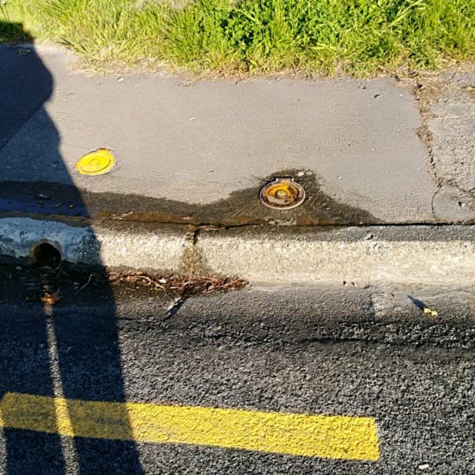 The photograph attached to this water supply report