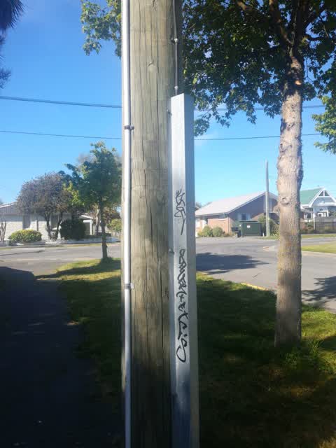 Graffiti, a report photo