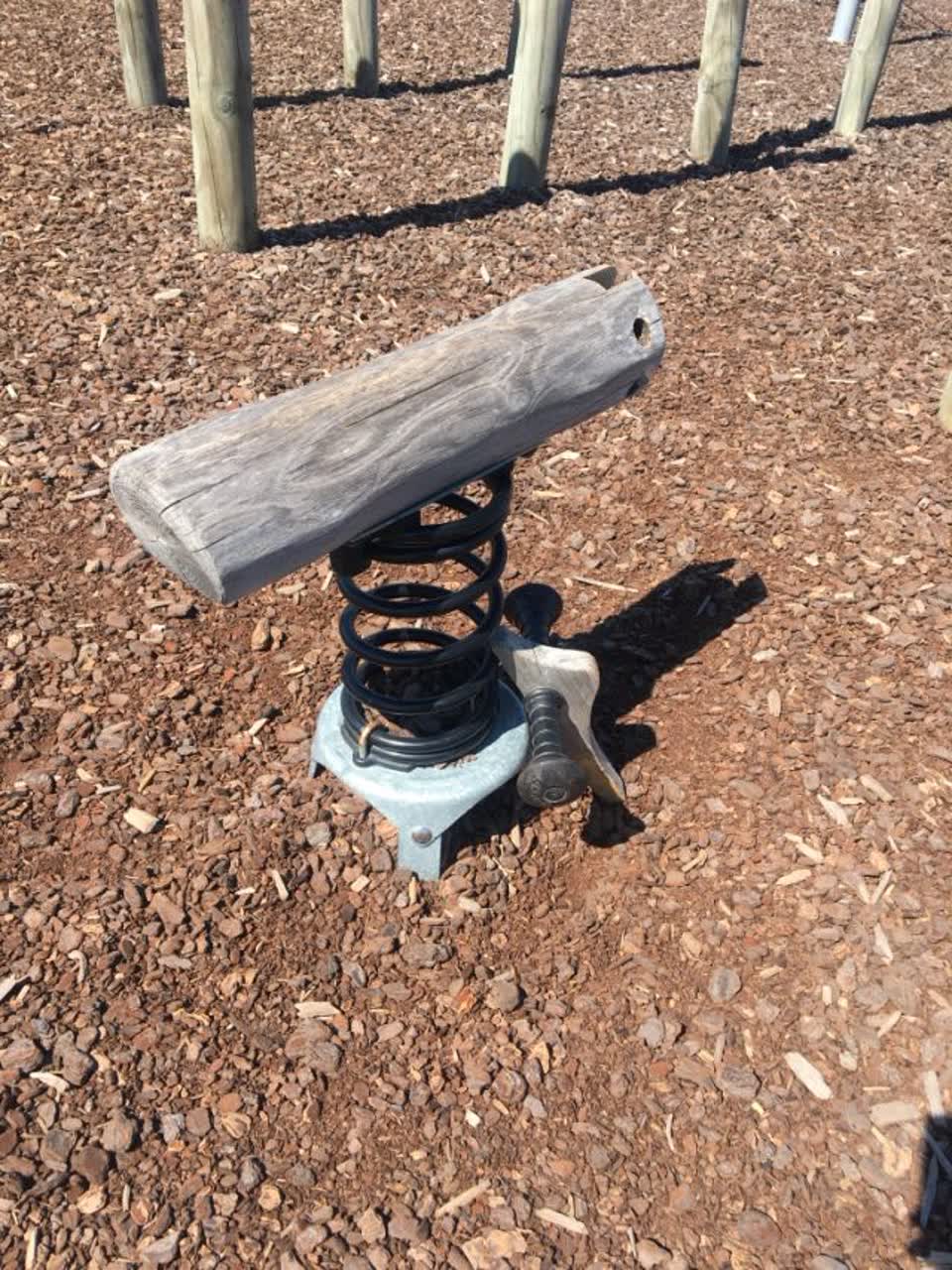 The photograph attached to this parks report