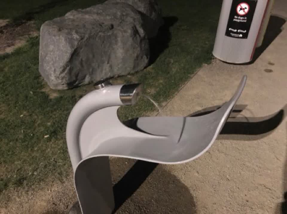 The photograph attached to this parks report