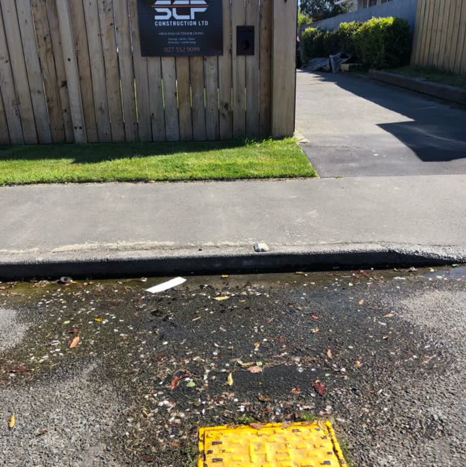 The photograph attached to this water supply report