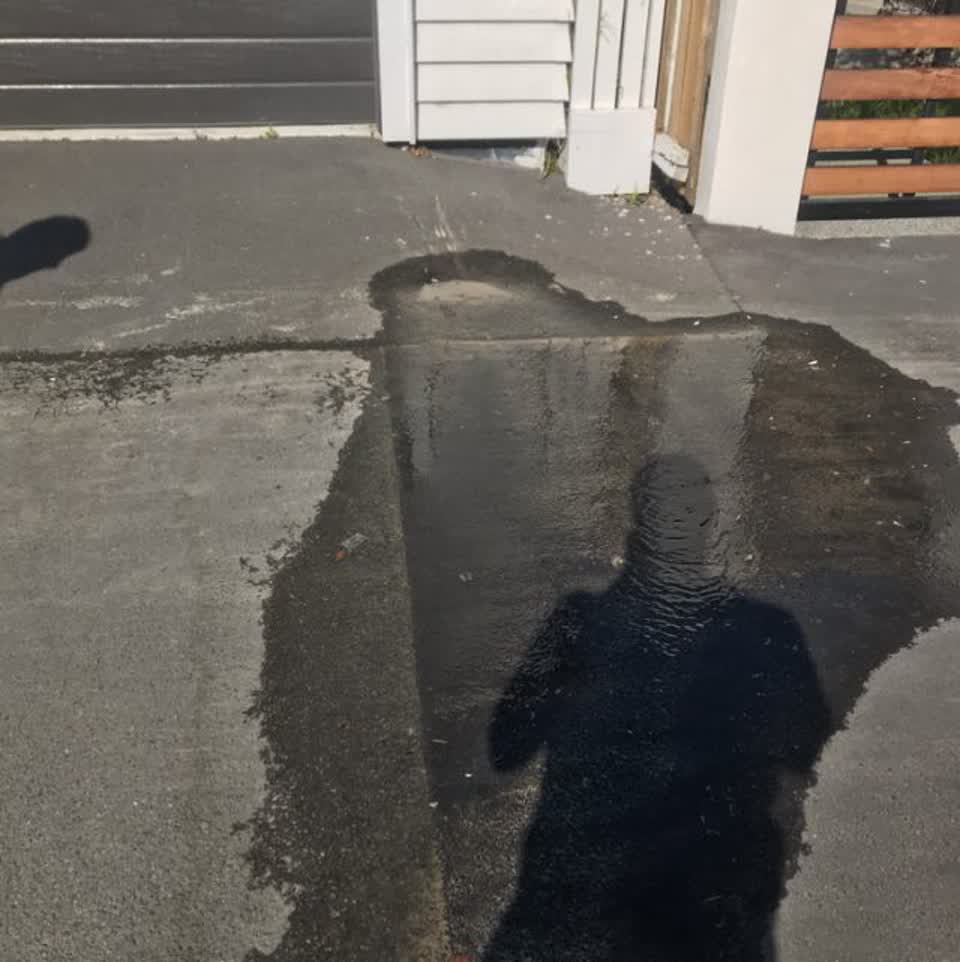 The photograph attached to this water supply report