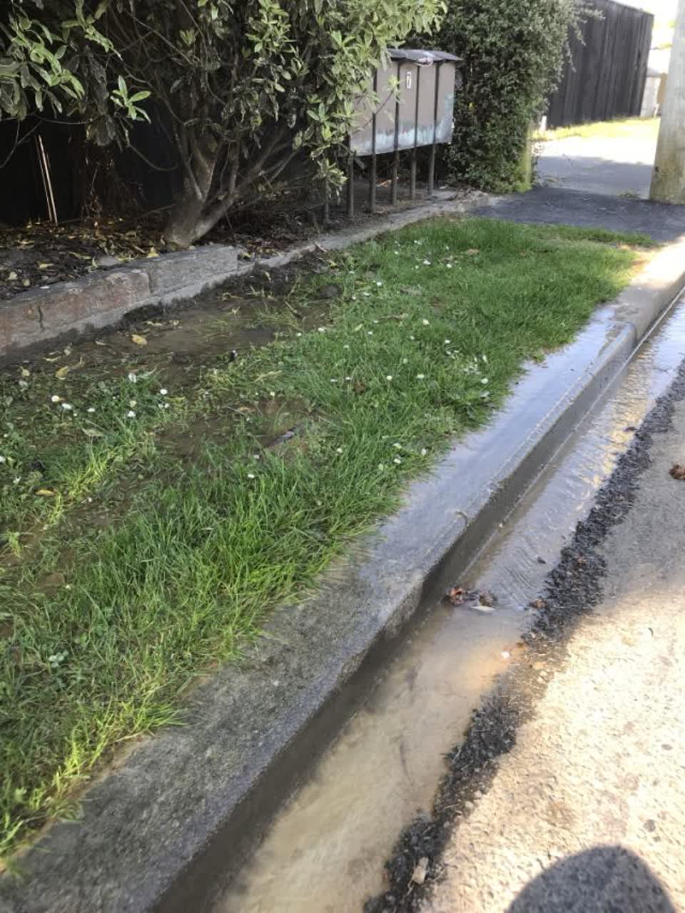 The photograph attached to this water supply report